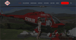 Desktop Screenshot of civair.co.za