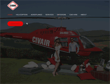 Tablet Screenshot of civair.co.za